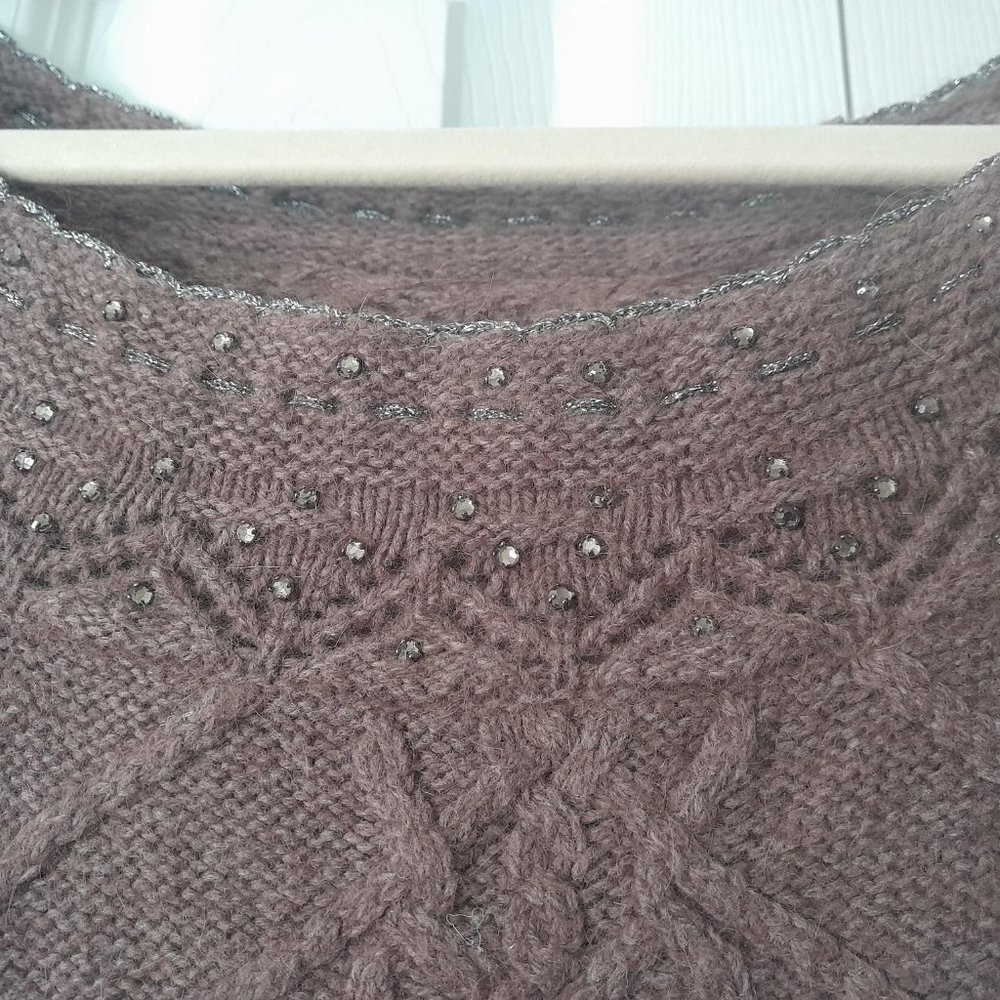 Anthropologie Moth crop sweater Size L New with Tags - Picture 11 of 11
